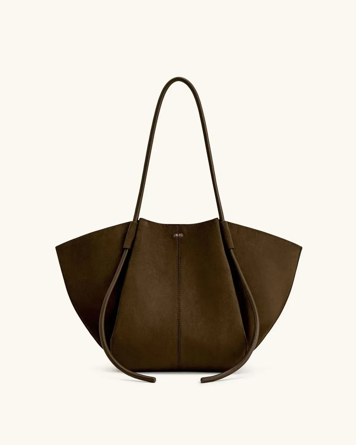 Жіноча сумка-тоут JW PEI Nala Wide Tote Bag, колір мокко — фото 9