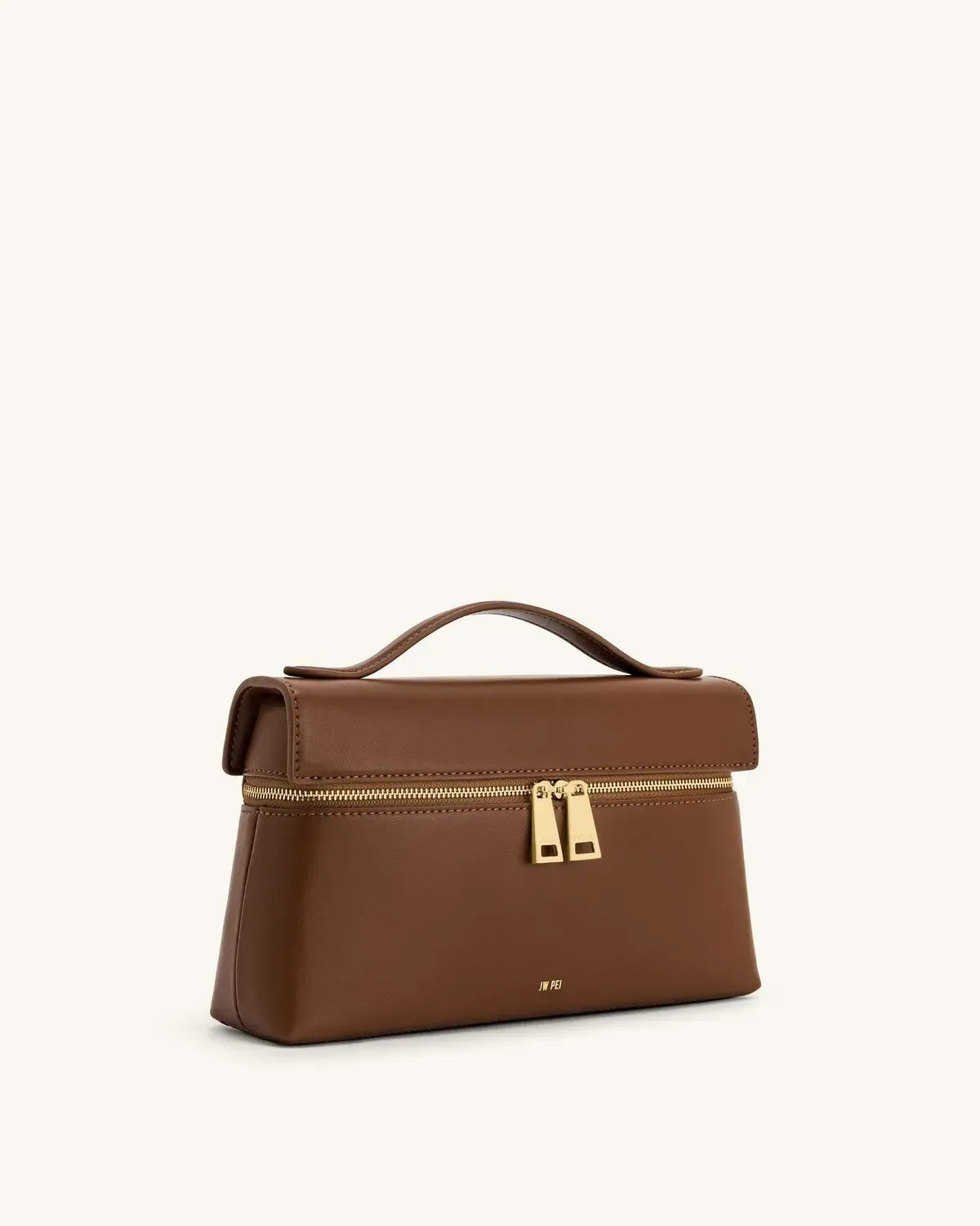 Жіноча сумка з верхньою ручкою JW PEI Thea Top Handle Bag, коричнева — фото 3