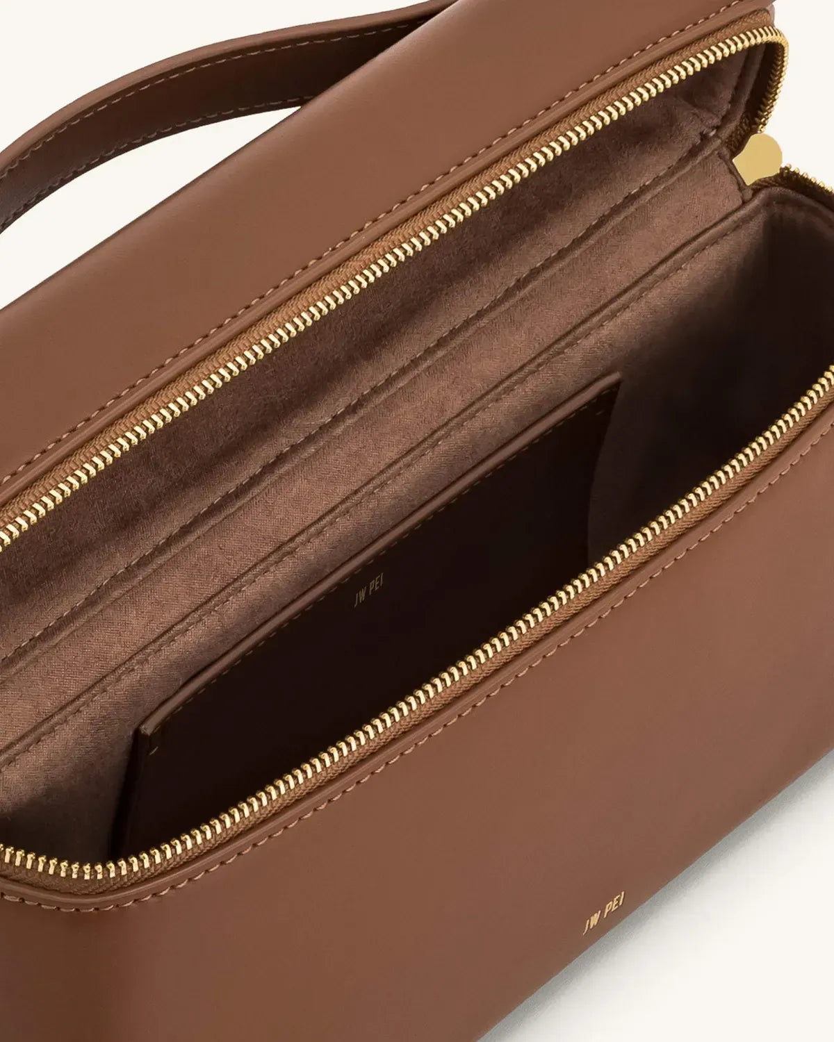 Жіноча сумка з верхньою ручкою JW PEI Thea Top Handle Bag, коричнева — фото 5