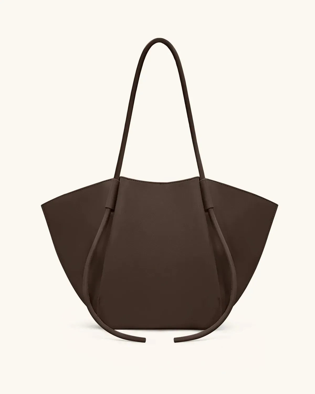Жіноча сумка-тоут JW PEI Nala Wide Tote Bag, насичено-коричнева — фото 4