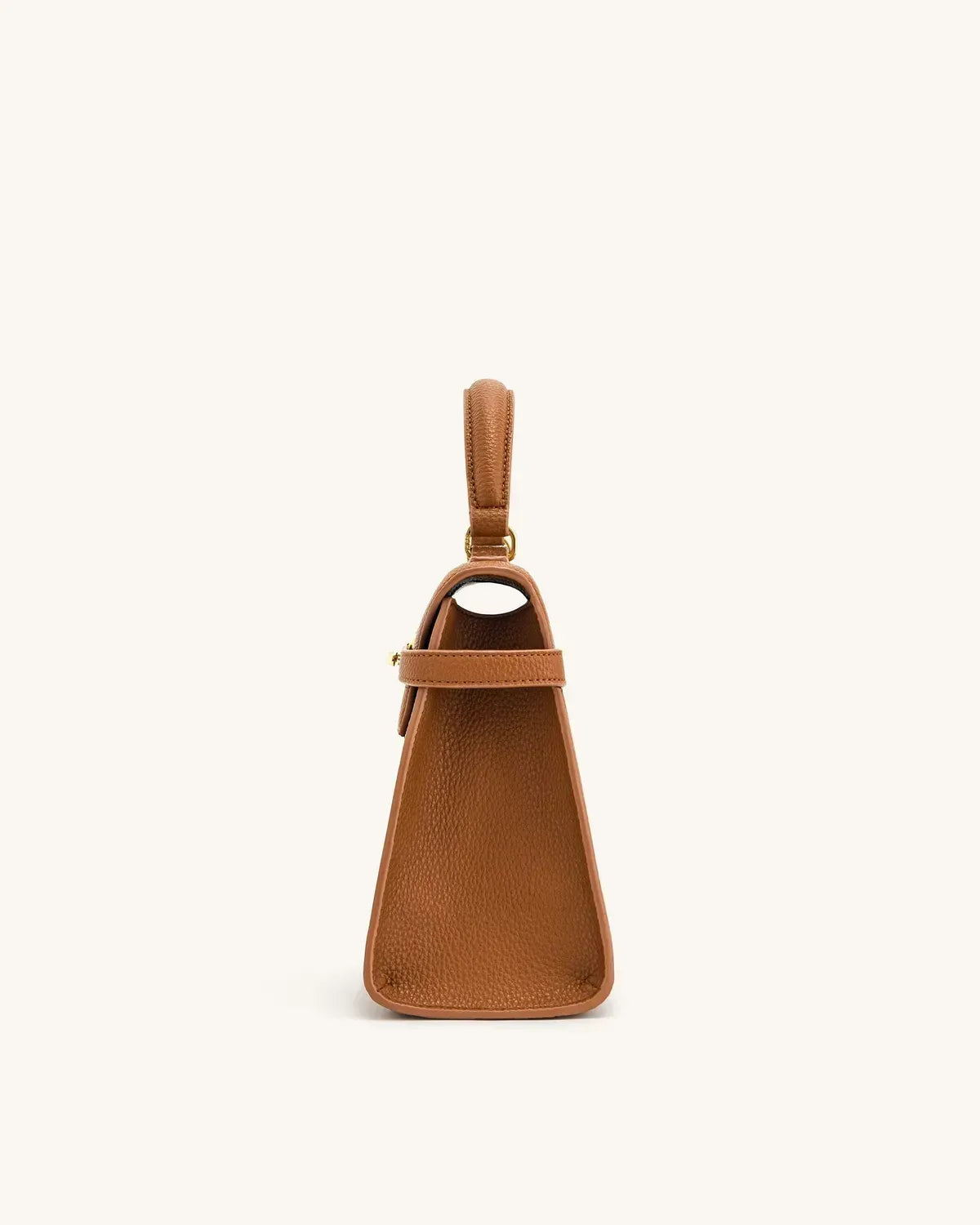 Жіноча сумка з верхньою ручкою JW PEI Elise Large Top Handle Bag, коричнева — фото 4
