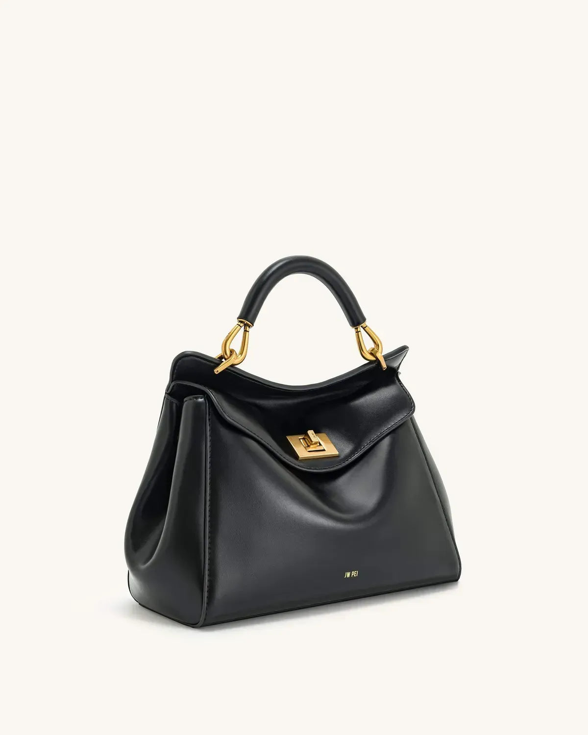 Жіноча сумка з верхньою ручкою JW PEI Lucia Classic Top Handbag, чорна — фото 6