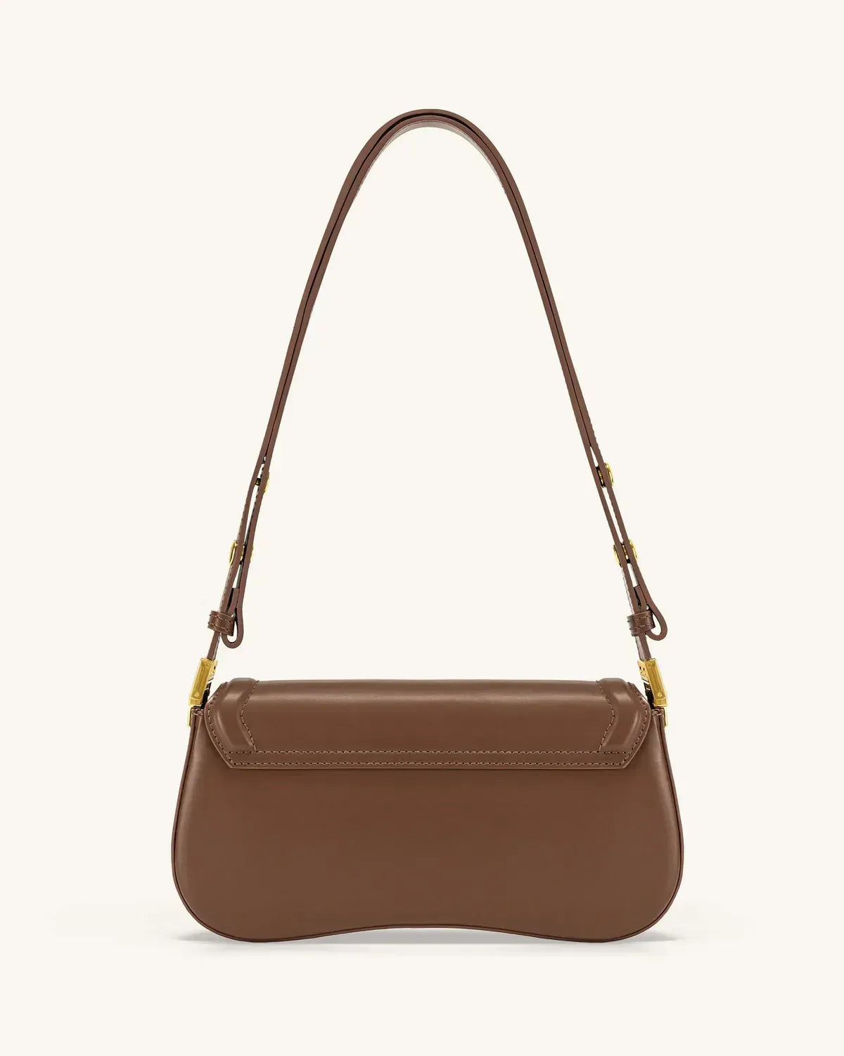 Жіноча сумка на плече JW PEI Joy Shoulder Bag, коричнева — фото 3
