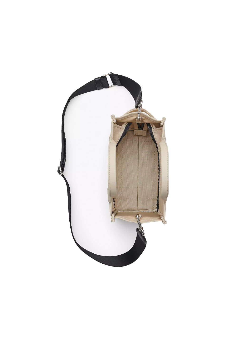 Marc Jacobs Canvas Small Tote Bag Beige