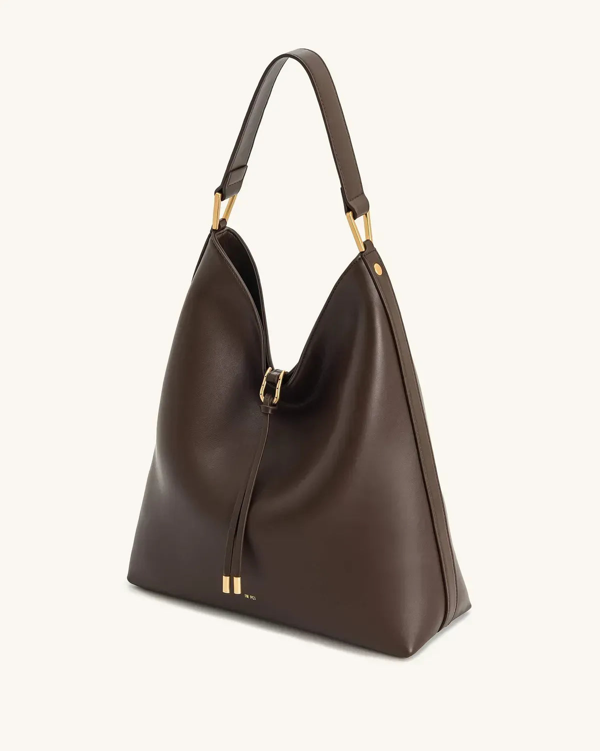 Жіноча сумка на плече JW PEI Aria Shoulder Bag, темно-коричнева — фото 6