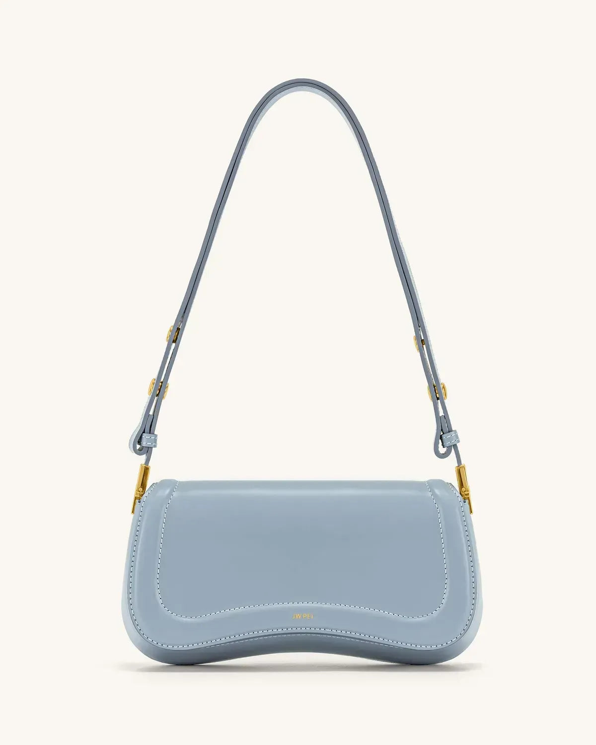 Жіноча сумка на плече JW PEI Joy Shoulder Bag, сталево-блакитна