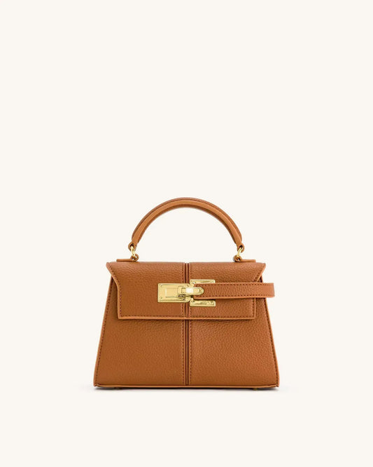 Жіноча сумка з верхньою ручкою JW PEI Elise Top Handle Bag, коричнева
