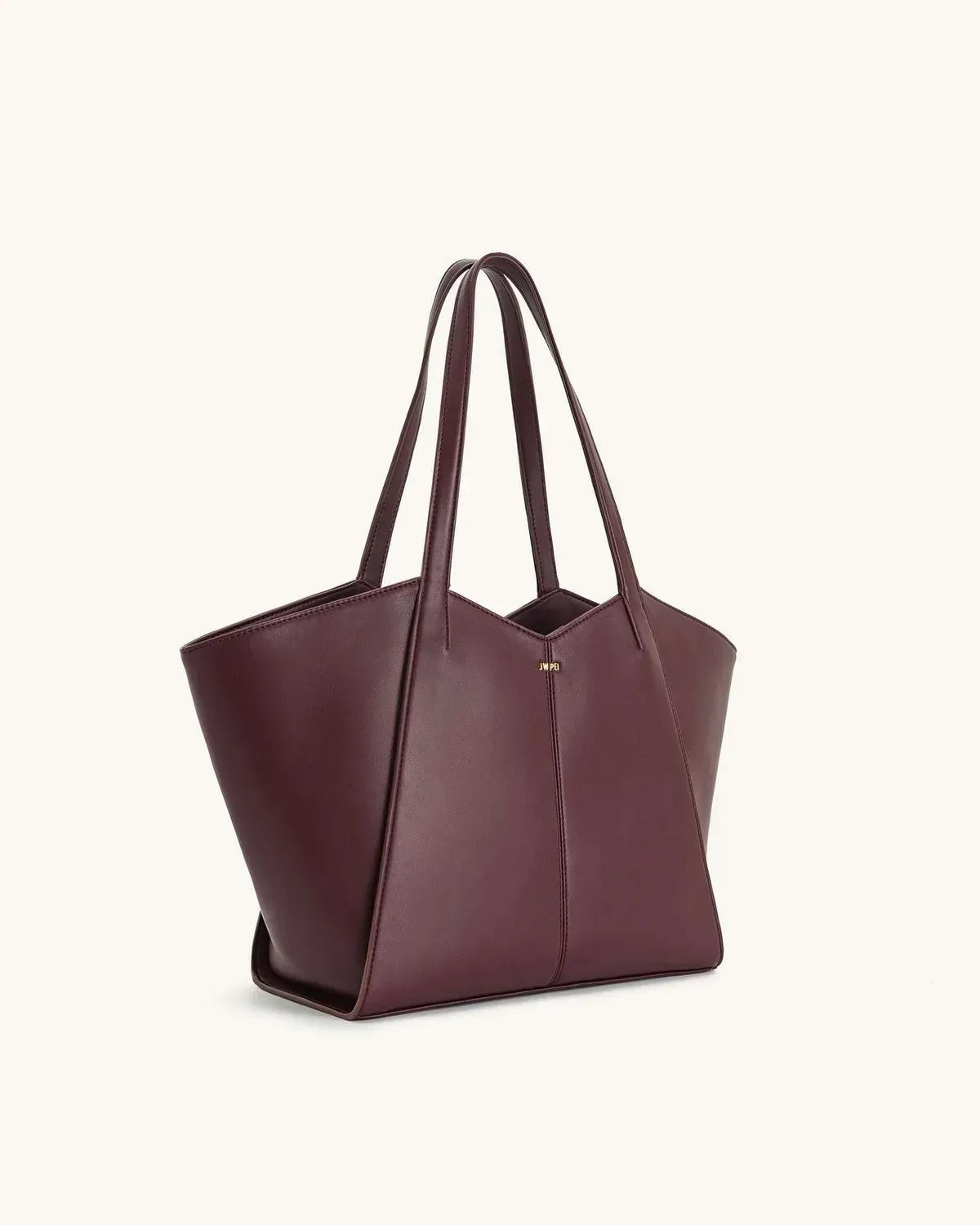Жіноча сумка-тоут JW PEI Kiana Large Capacity Tote Bag, бордова — фото 6