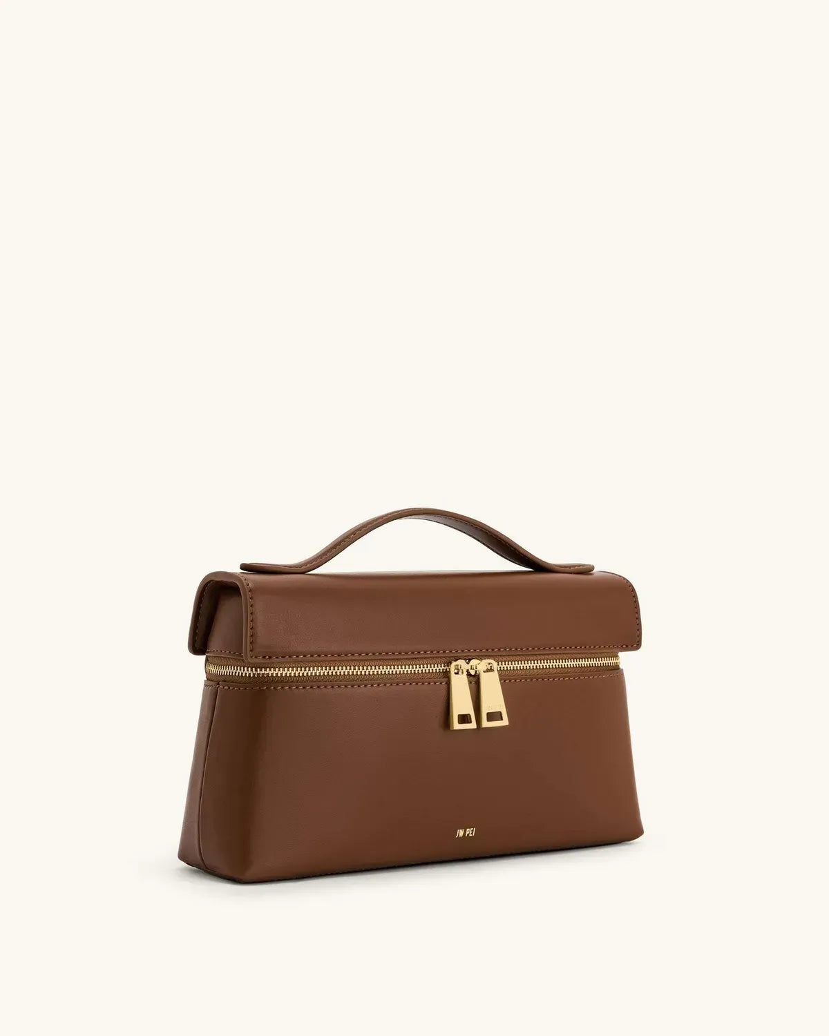 Жіноча сумка з верхньою ручкою JW PEI Thea Top Handle Bag, коричнева — фото 8