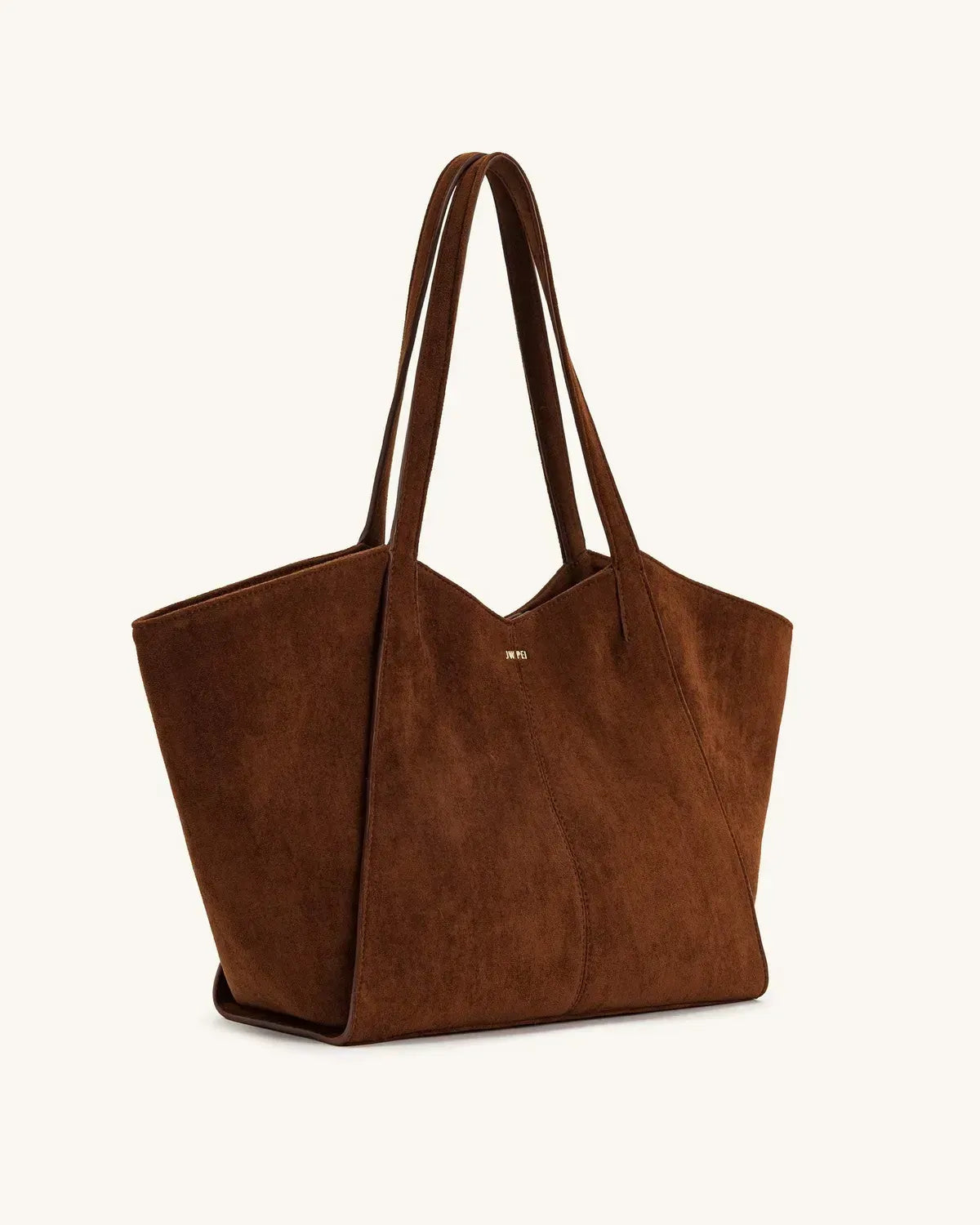 Жіноча сумка-тоут JW PEI Kiana Large Capacity Tote Bag, темно-коричнева — фото 2