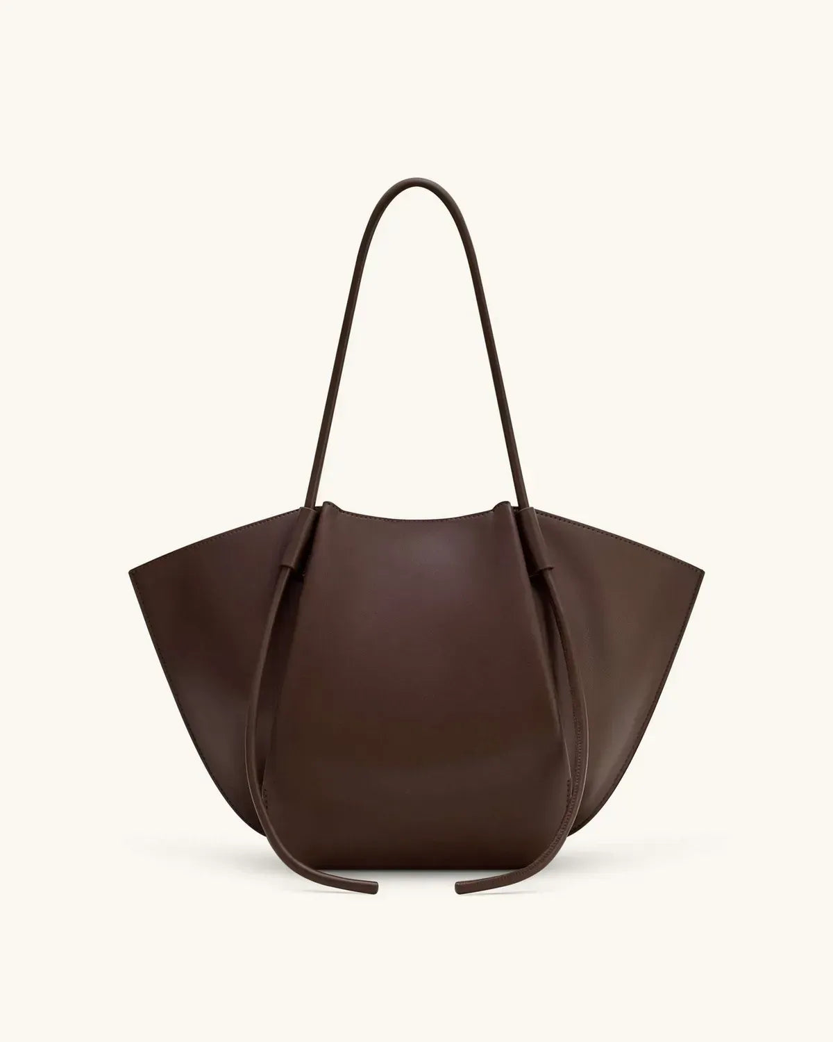Жіноча сумка-тоут JW PEI Nala Wide Tote Bag, насичено-коричнева — фото 11