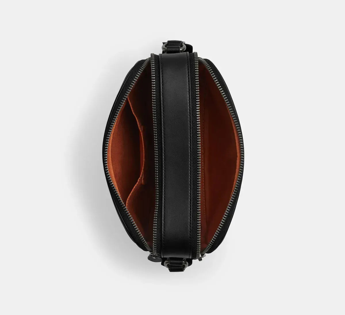 Чоловіча сумка кросбоді COACH Graham Crossbody Bag In Signature Canvas, Qb / Tan / Black — фото 4