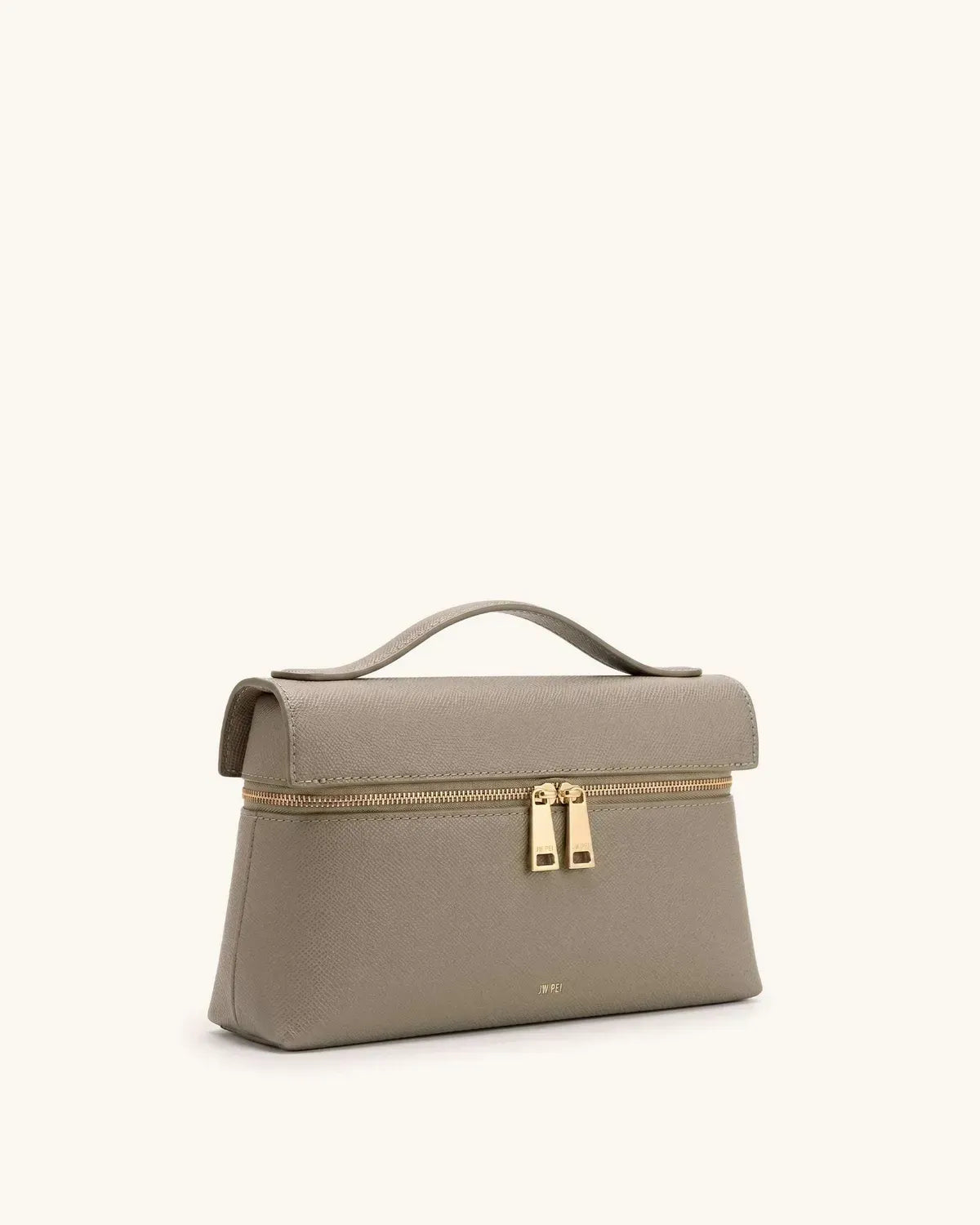 Жіноча сумка з верхньою ручкою JW PEI Thea Top Handle Bag, сіро-коричнева (мокко) — фото 3