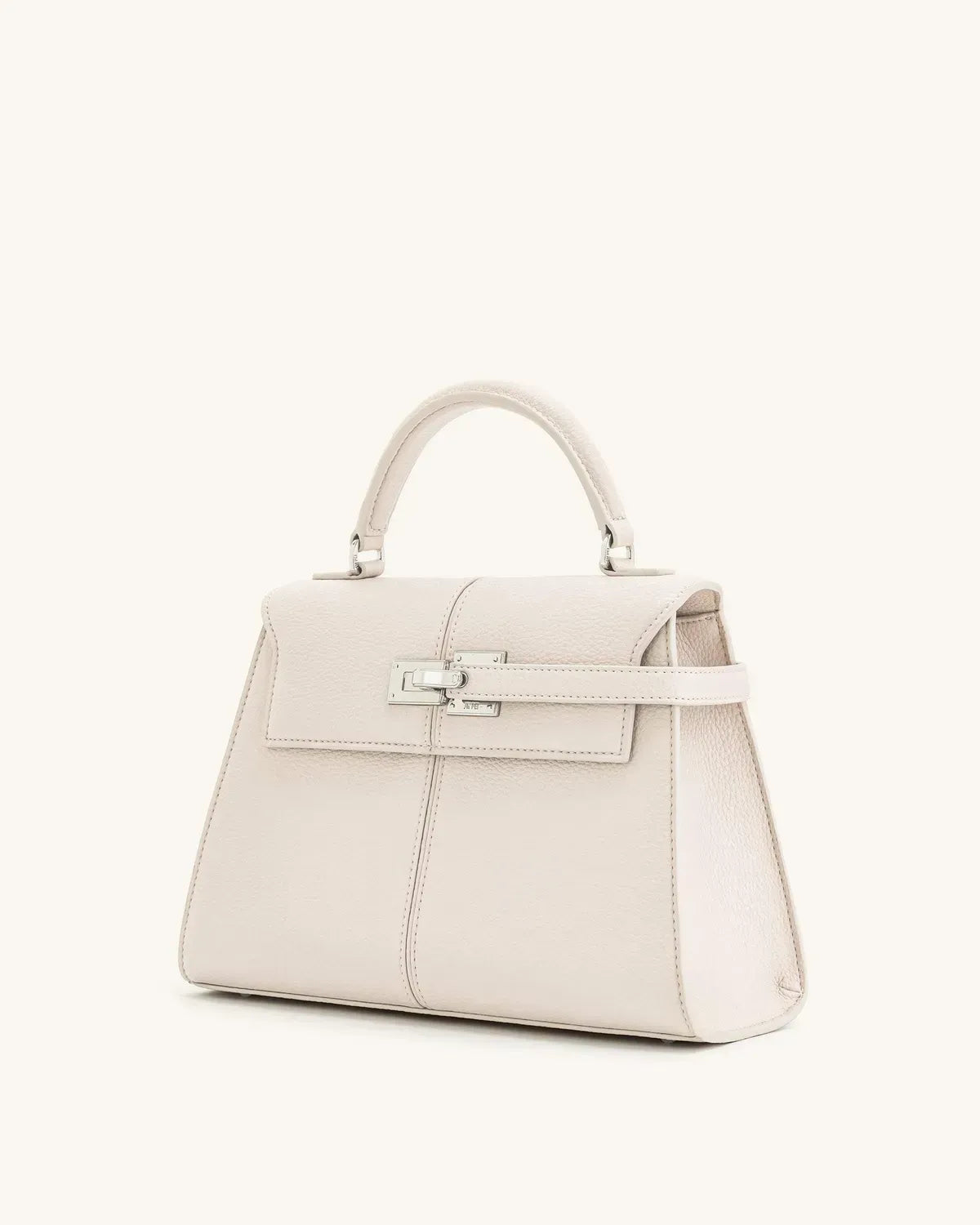 Жіноча сумка з верхньою ручкою JW PEI Elise Large Top Handle Bag, біла — фото 3