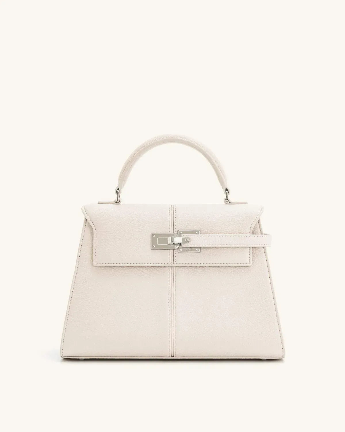 Жіноча сумка з верхньою ручкою JW PEI Elise Large Top Handle Bag, біла — фото 2