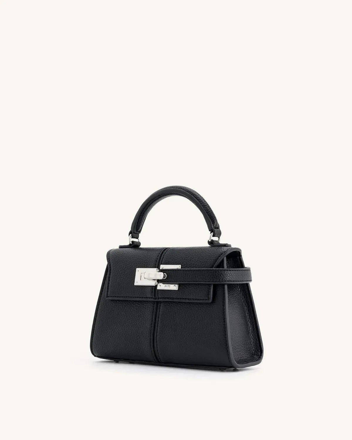 Жіноча сумка з верхньою ручкою JW PEI Elise Top Handle Bag, чорна — фото 3