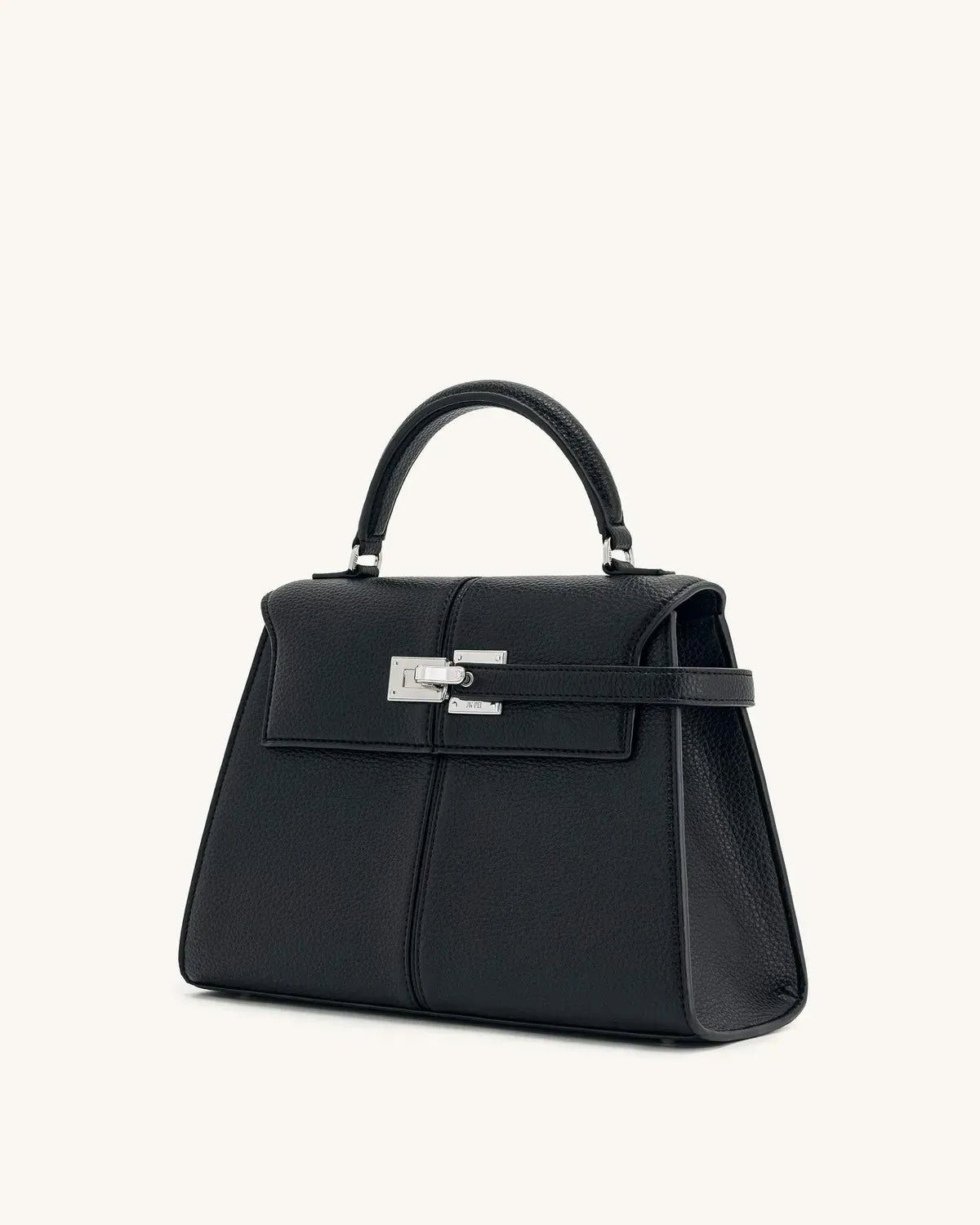 Жіноча сумка з верхньою ручкою JW PEI Elise Large Top Handle Bag, чорна — фото 2