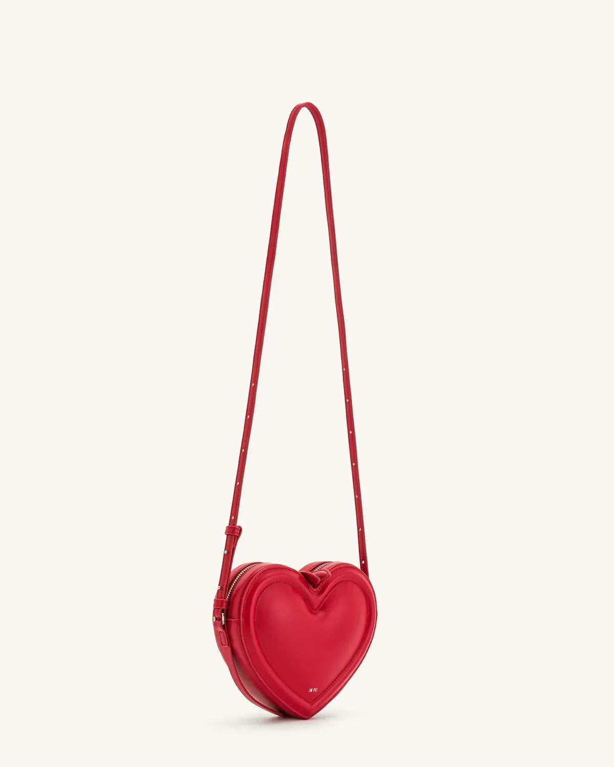 Жіноча сумка у формі серця JW PEI Arlene Heart Shaped Bag, колір маджента — фото 2