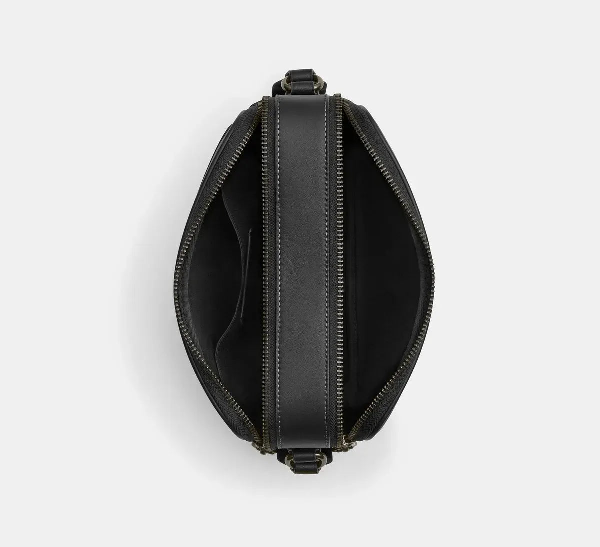 Чоловіча сумка кросбоді COACH Graham Crossbody Bag, Gunmetal Black — фото 4
