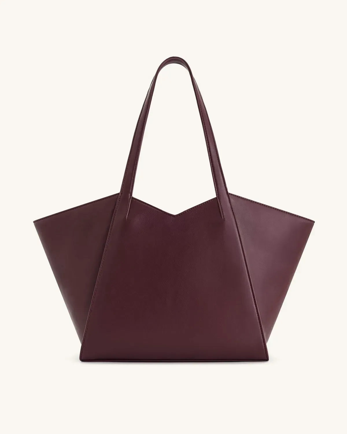 Жіноча сумка-тоут JW PEI Kiana Large Capacity Tote Bag, бордова — фото 3