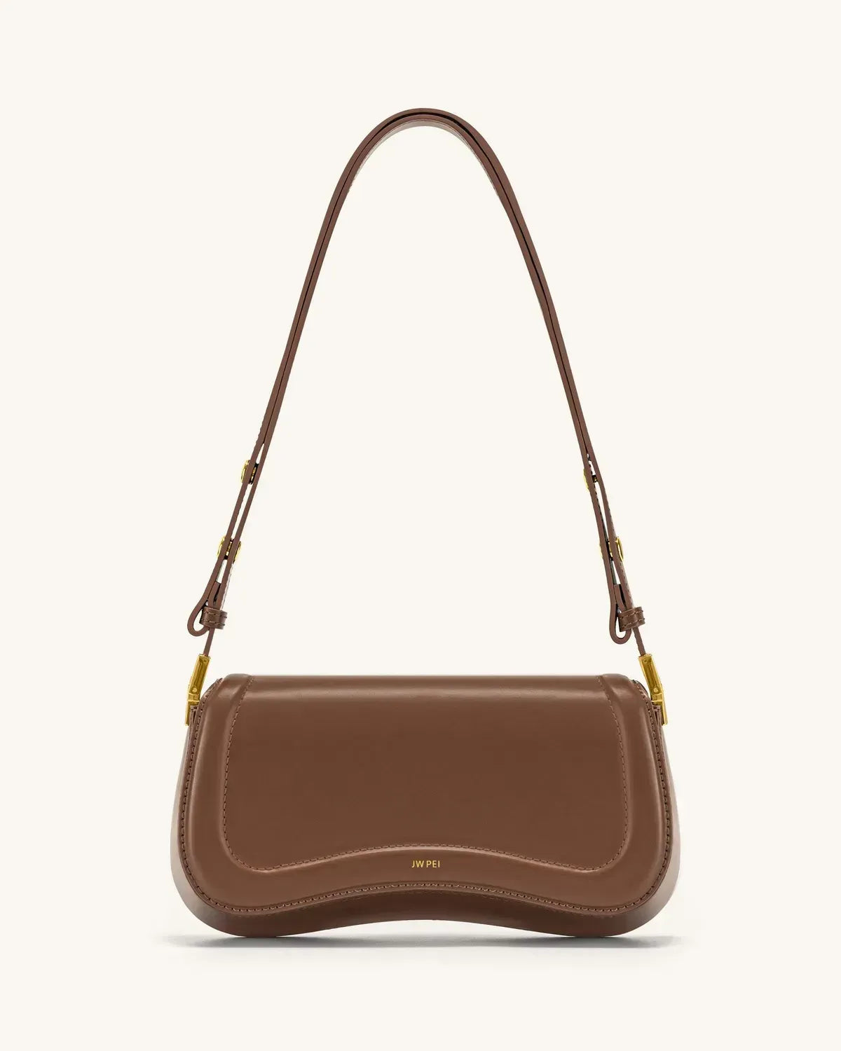 Жіноча сумка на плече JW PEI Joy Shoulder Bag, коричнева
