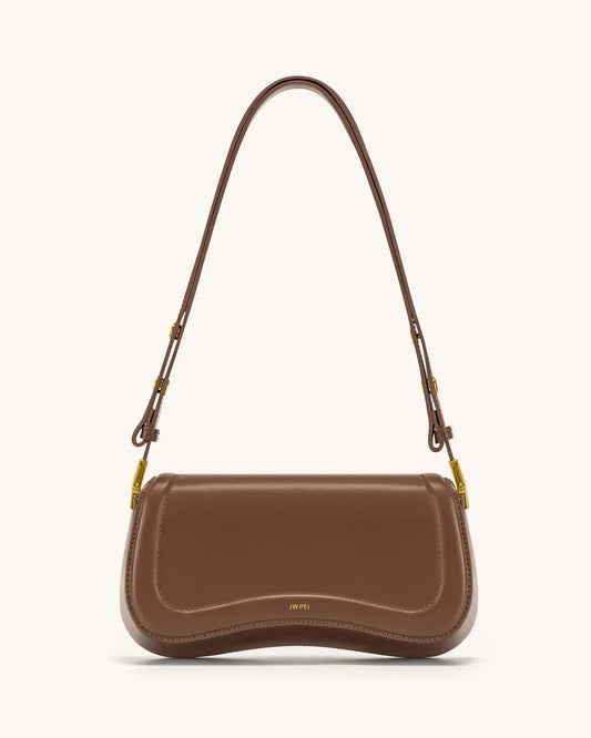 Жіноча сумка на плече JW PEI Joy Shoulder Bag, коричнева