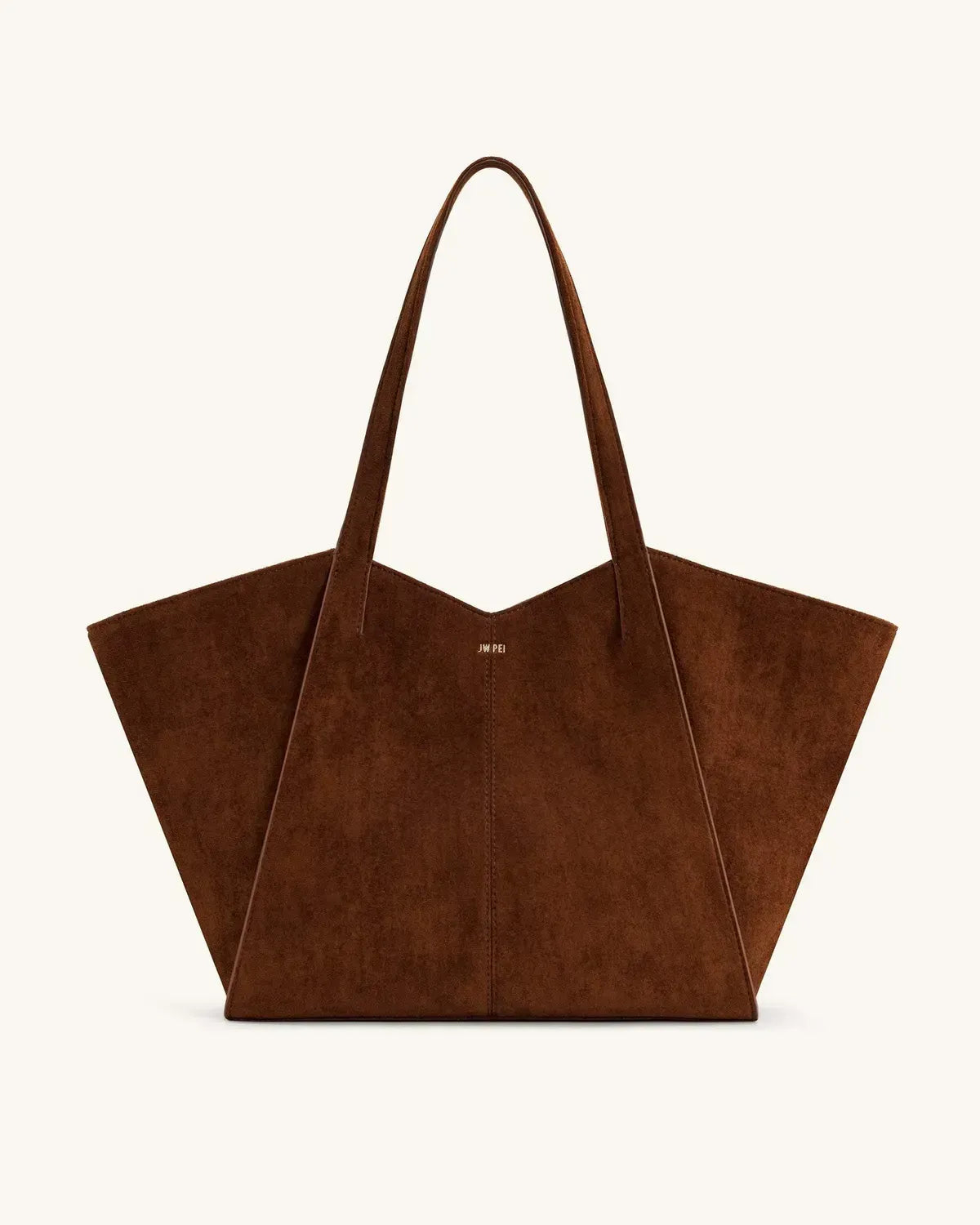 Жіноча сумка-тоут JW PEI Kiana Large Capacity Tote Bag, темно-коричнева