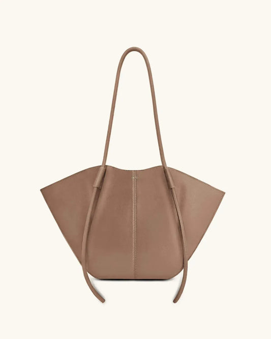 Жіноча сумка-тоут JW PEI Nala Wide Tote Bag, глиняно-коричнева