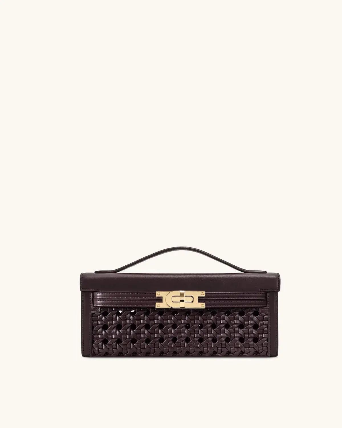 Жіноча сумка з верхньою ручкою JW PEI Bria Structured Top Handle Bag, темно-червона — фото 2