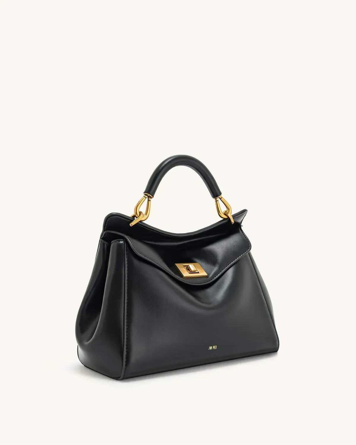 Жіноча сумка з верхньою ручкою JW PEI Lucia Classic Top Handbag, чорна — фото 2
