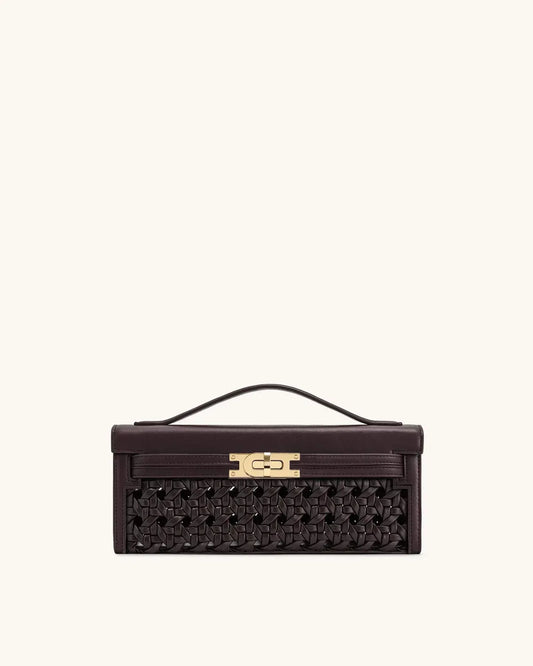 Жіноча сумка з верхньою ручкою JW PEI Bria Structured Top Handle Bag, темно-червона