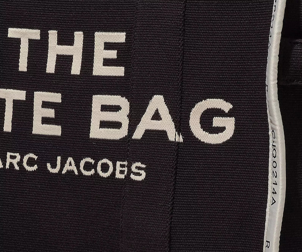Marc Jacobs The Jacquard Small Tote Bag Black