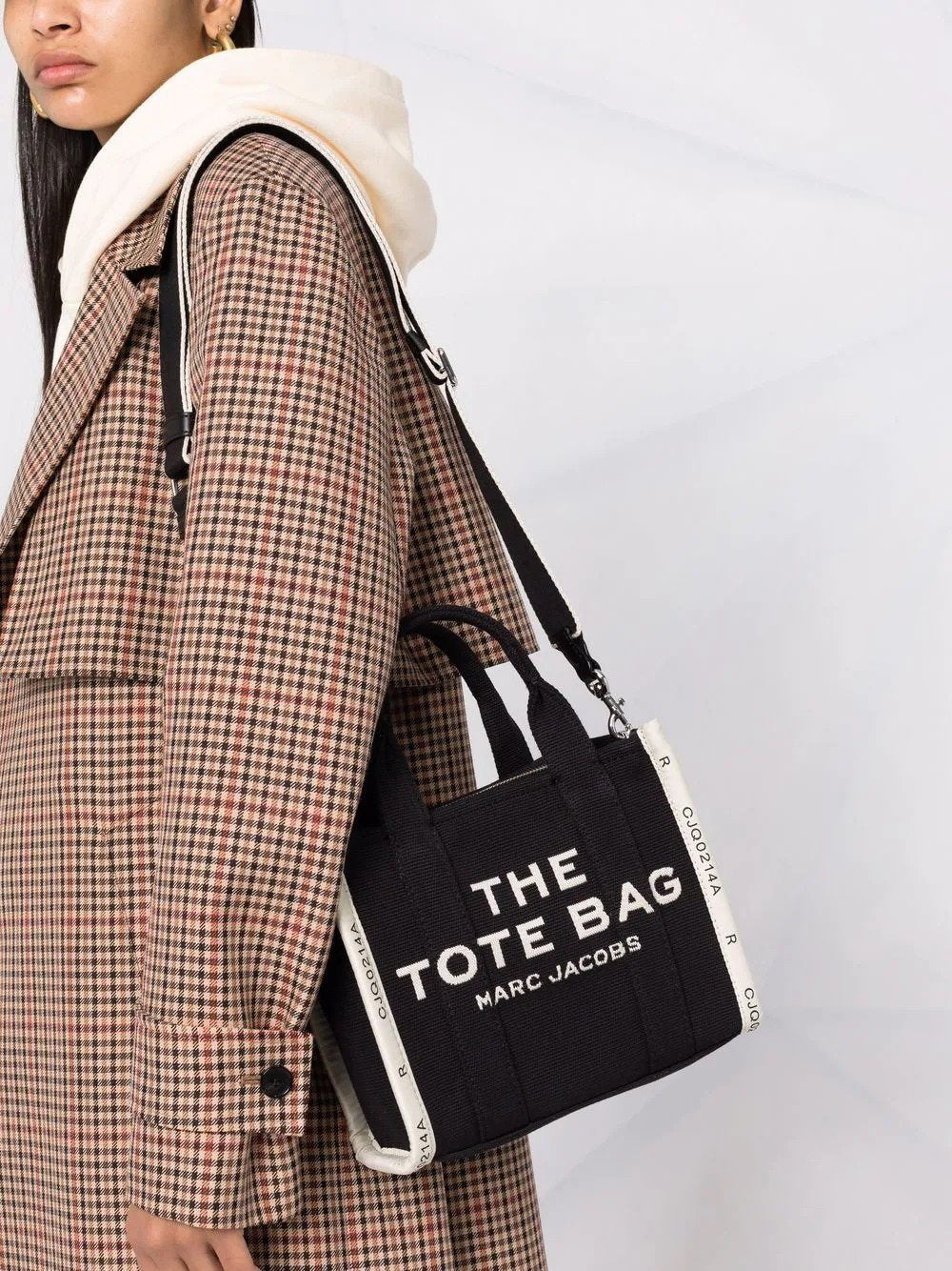 Marc Jacobs The Jacquard Small Tote Bag Black