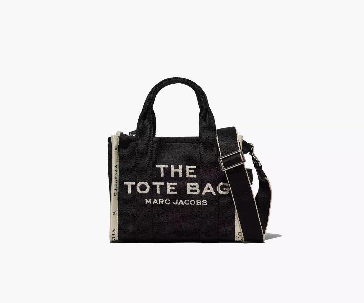 Marc Jacobs The Jacquard Small Tote Bag Black