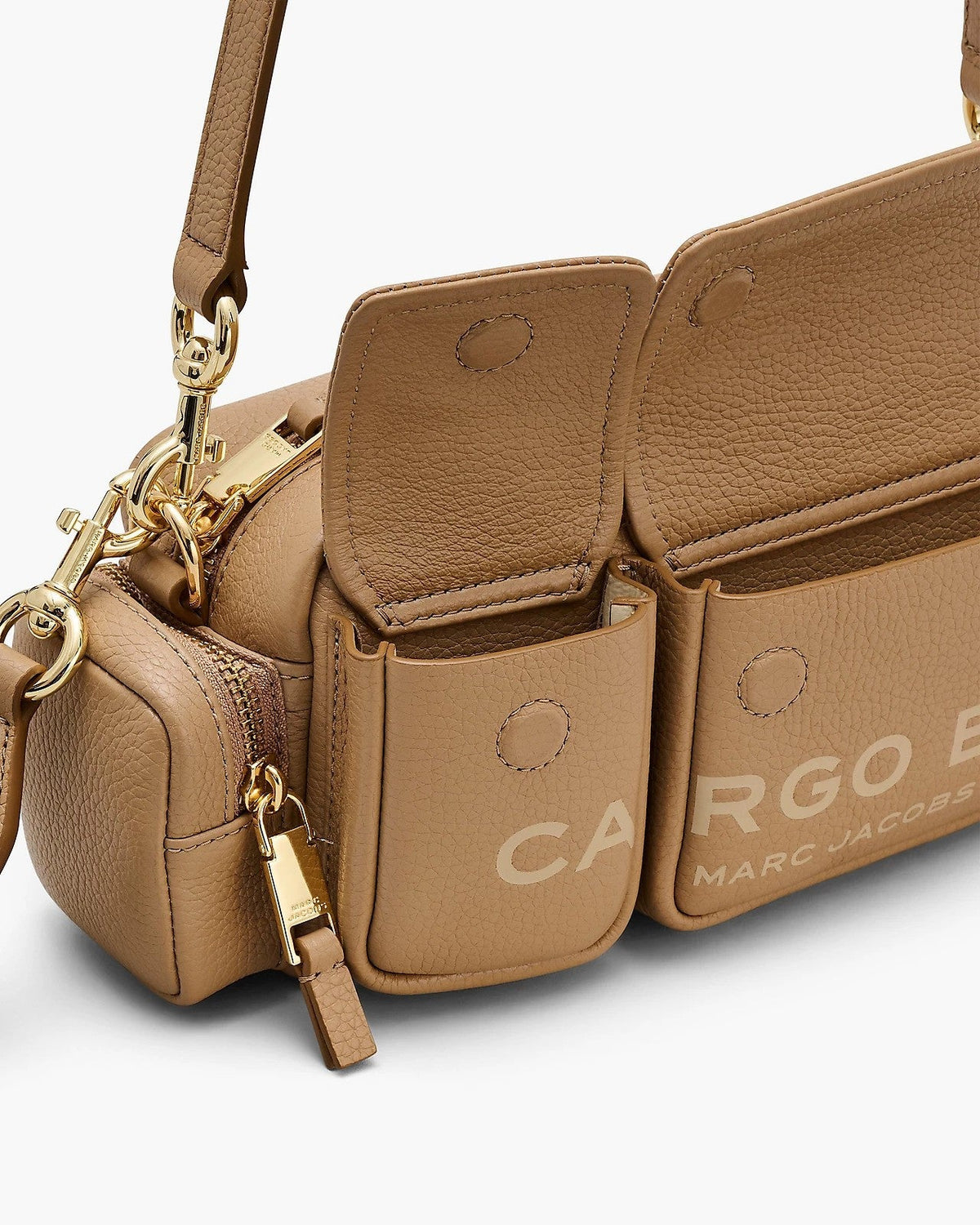Marc Jacobs The Leather Cargo Bag Camel