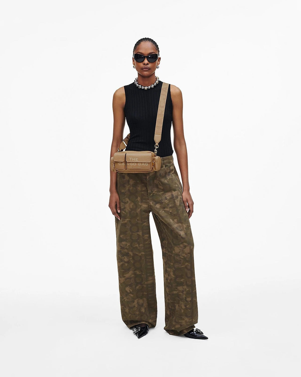 Marc Jacobs The Leather Cargo Bag Camel