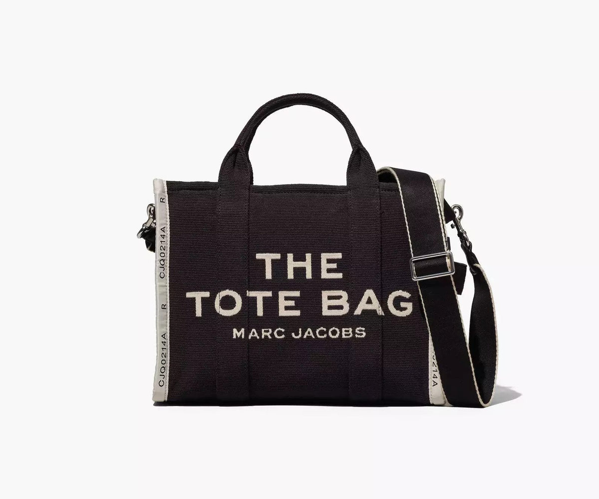 Marc Jacobs The Jacquard Medium Tote Bag Black