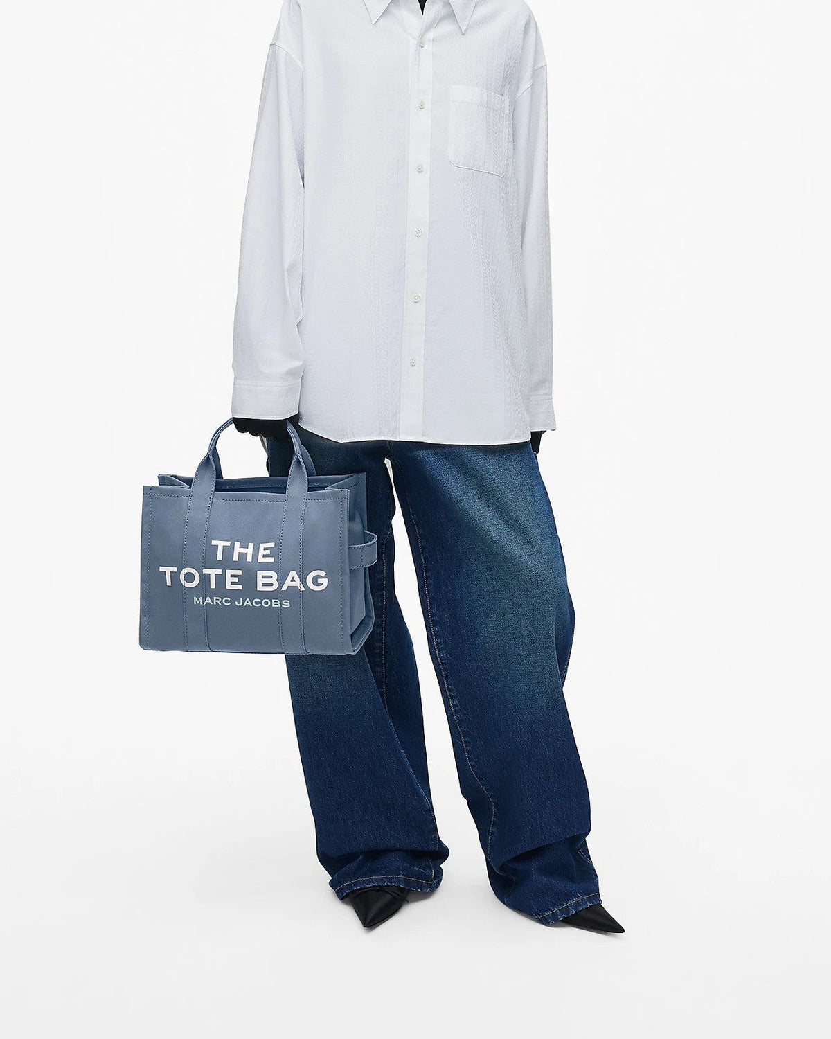 Marc Jacobs The Medium Tote Bag Blue Shadow